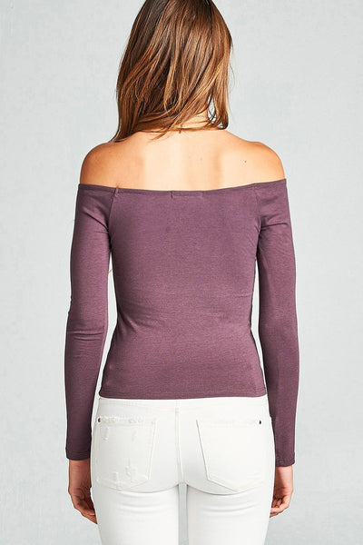 Ladies form-fitting silhouette fashion top