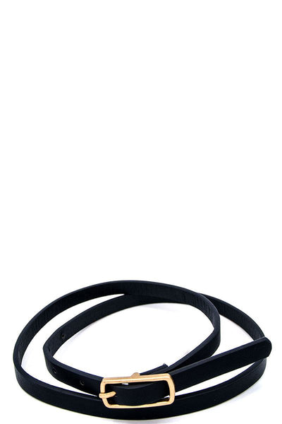 Chic skinny fashion belt