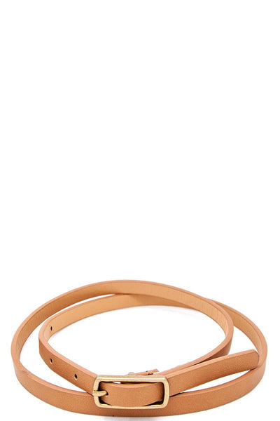 Chic skinny fashion belt