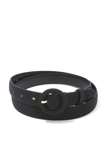 Soft Rounded Buckle Belt