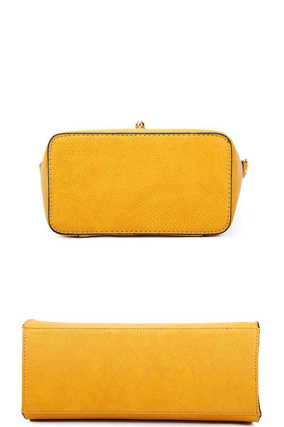 3in1 Fashion Tote Crossbody And Clutch Set