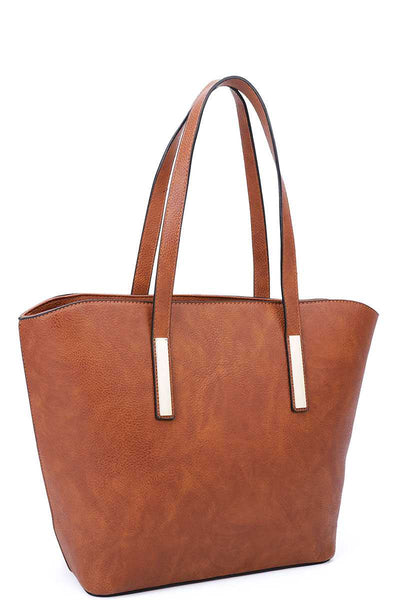 3in1 Modern Shopper Backpack And Clutch Set